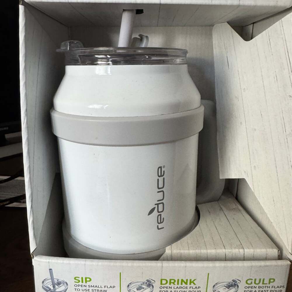 Reduce Cold1 50oz Insulated Stainless Steel Straw Tumbler Mug Insulated Mug NEW